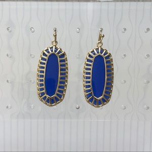 Kendra Scott Elle Gold Drop Statement Earring